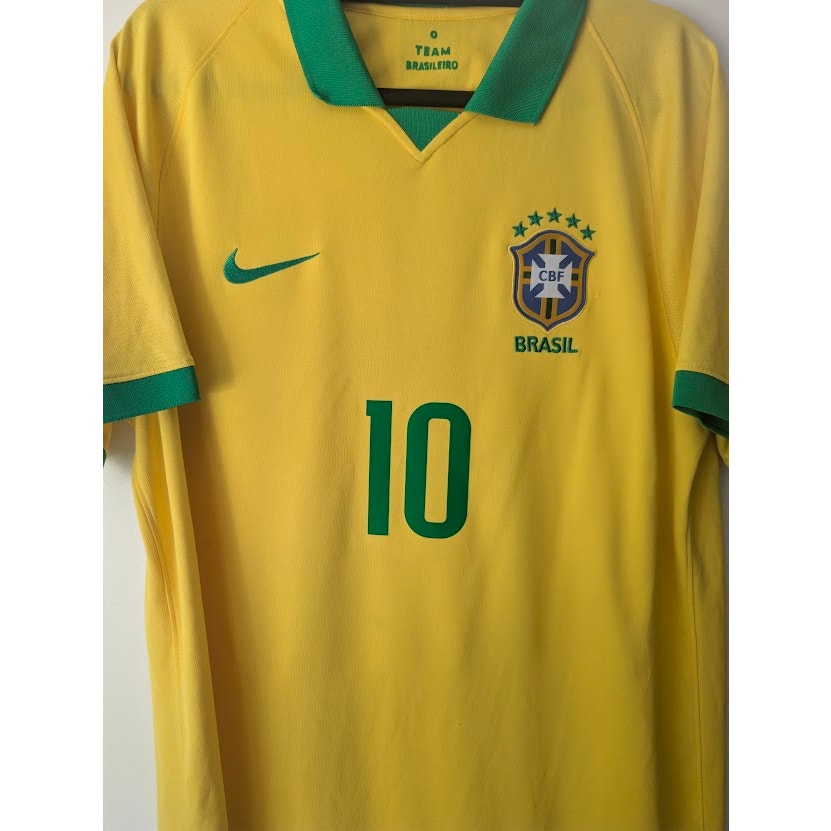 Brazil 2019 Home Neymar Jr Jersey Men’s XL Nike Authentic CBF Soccer Shirt