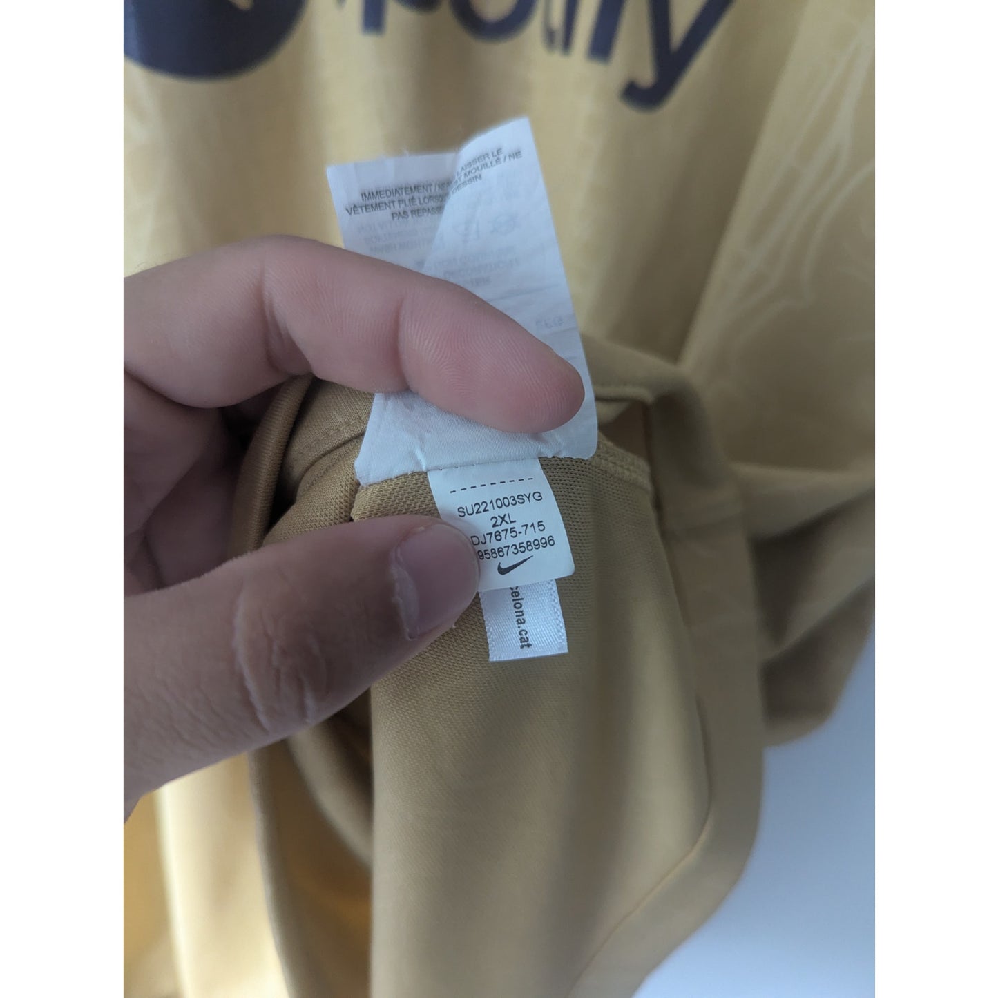 FC Barcelona 2022-23 Away Raphinha Jersey - Men XXL