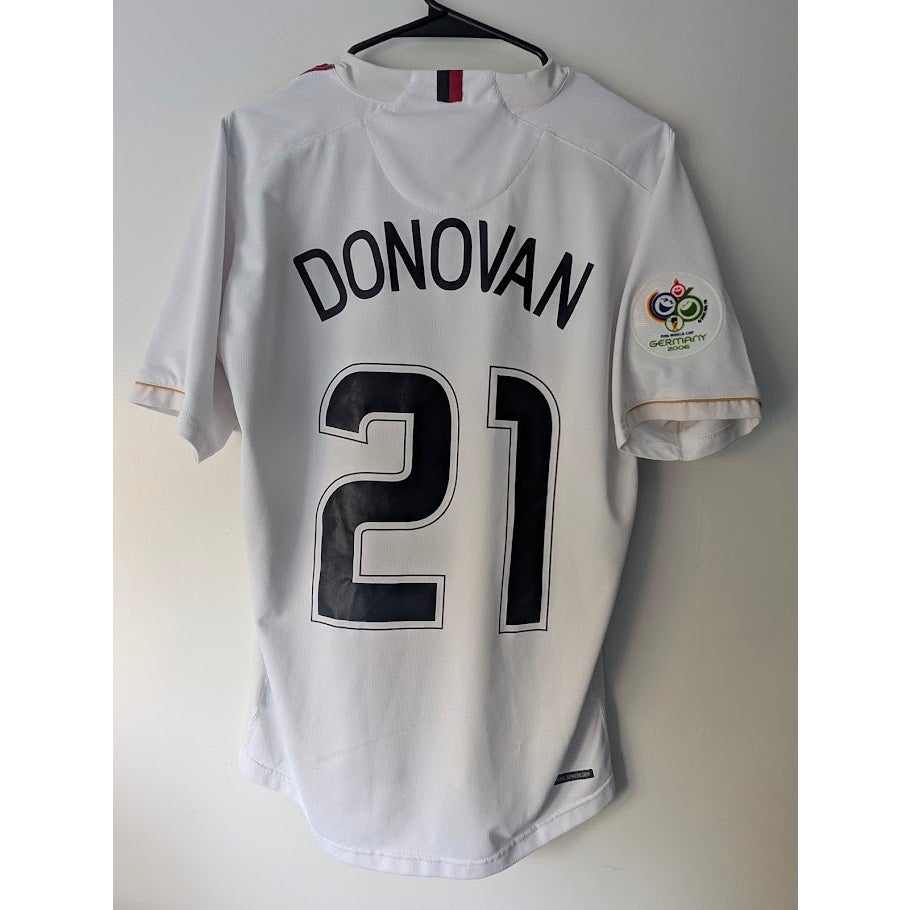 USA 2006 Home Landon Donovan 21 Jersey Mens Medium Nike World Cup Fully Patched