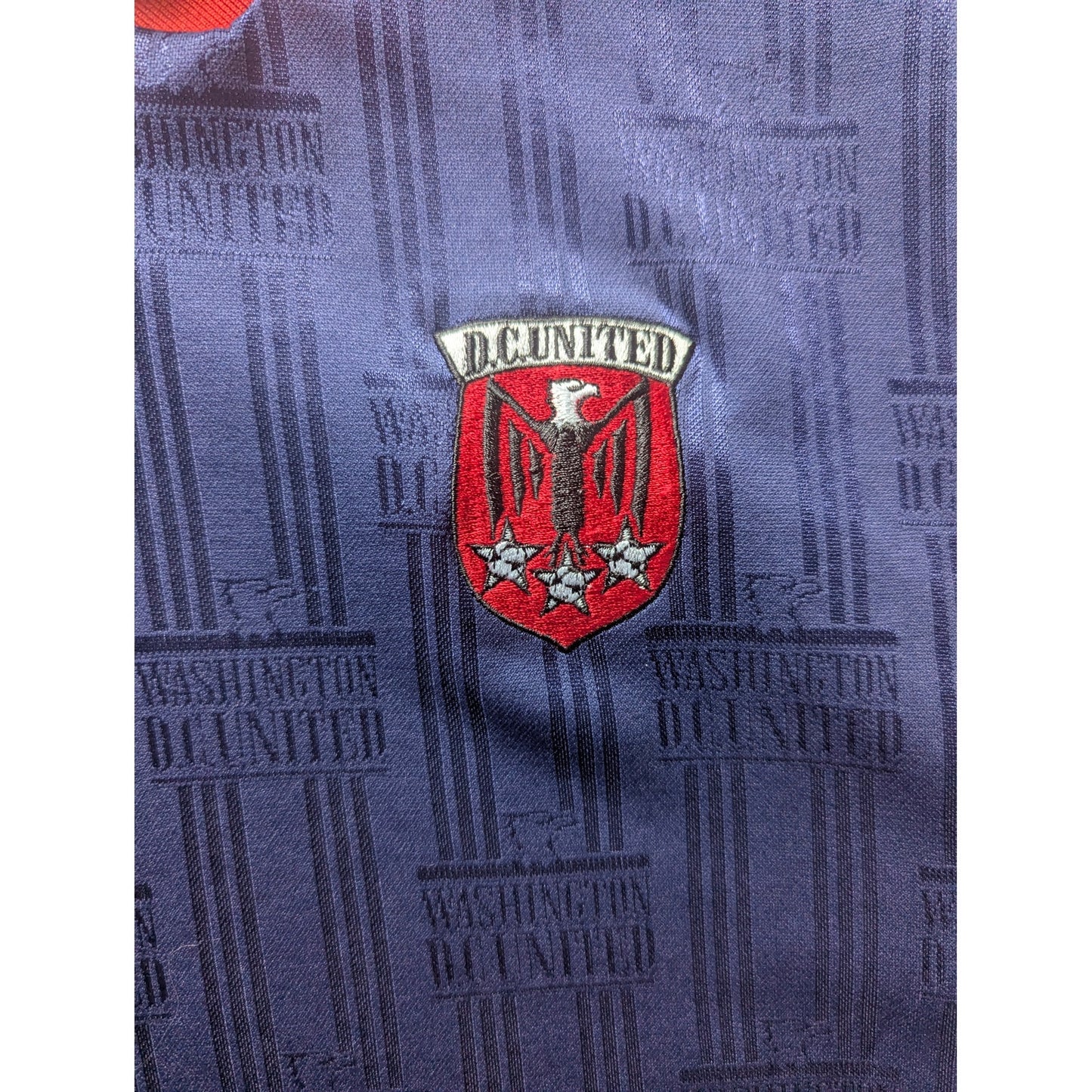 DC United 1997 Third Vintage Jersey – Men’s XL | Ultra Rare Adidas Early MLS Football Shirt