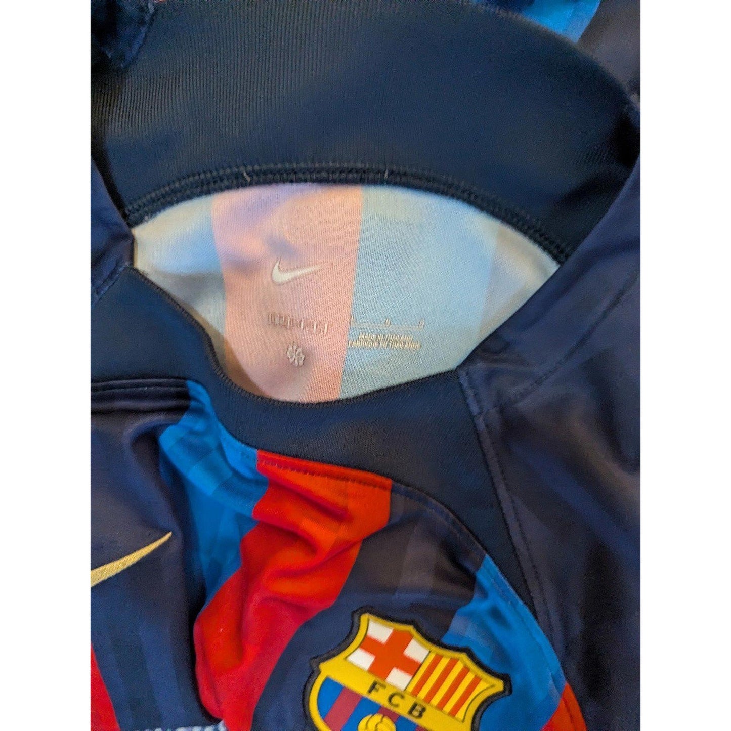 FC Barcelona 2022-23 Home Pedri #8 Jersey — Authentic Nike Kit Men’s L — Camp Nou Rising Star