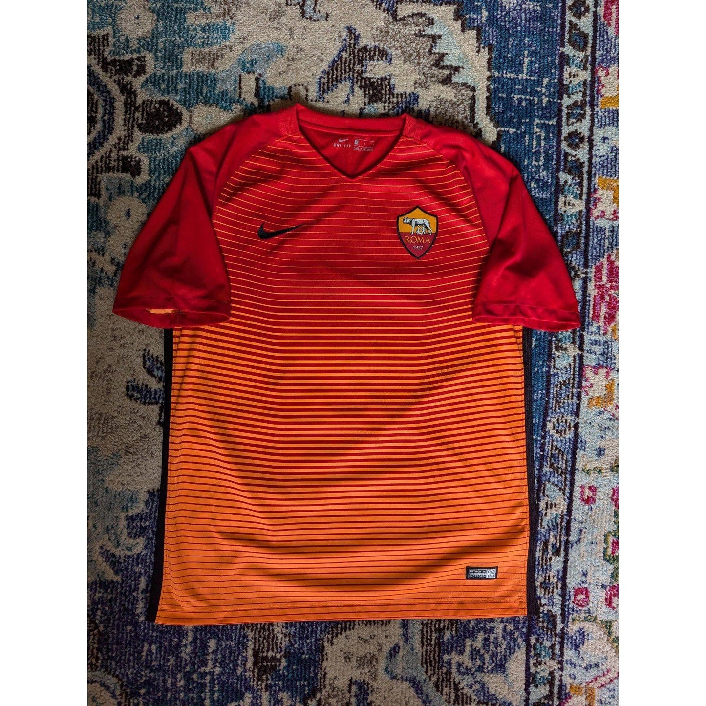 AS Roma 2016-17 Third Francesco Totti Jersey - Men's Large