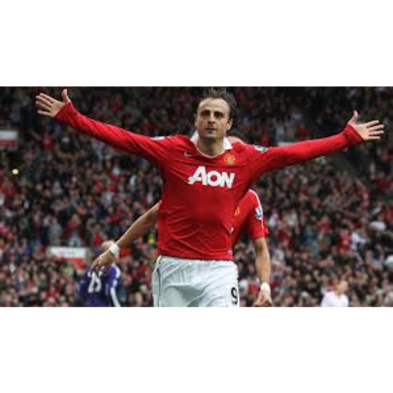 Manchester United 2010–11 Home Berbatov Jersey – Men’s Large | EPL Fully Patched Nike Shirt