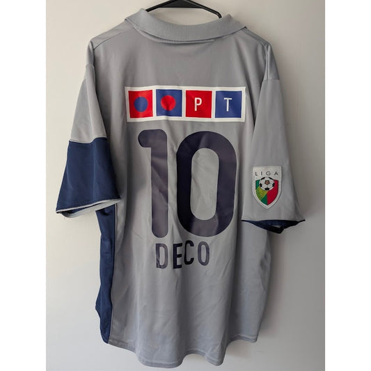FC Porto 2001-02 Away Deco #10 Jersey Mens XXL Nike Vintage Authentic