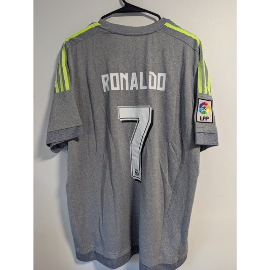 Real Madrid 2015-16 Away Ronaldo #7 Jersey — Men’s XL