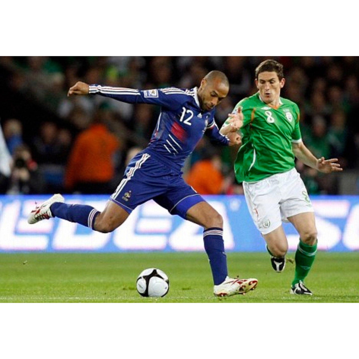 France 2010 Home Henry Authentic Jersey – Men’s XL | NWT Adidas Football Shirt