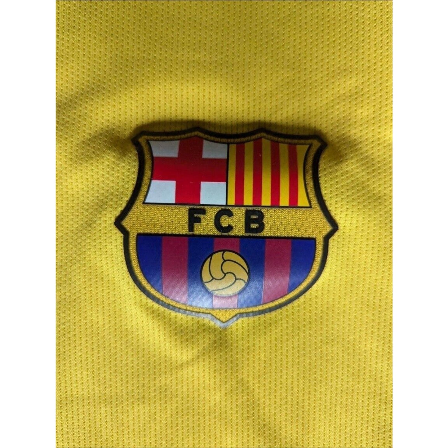 FC Barcelona 2017-18 Goalkeeper Jersey - Matchday Issue - Men's Large