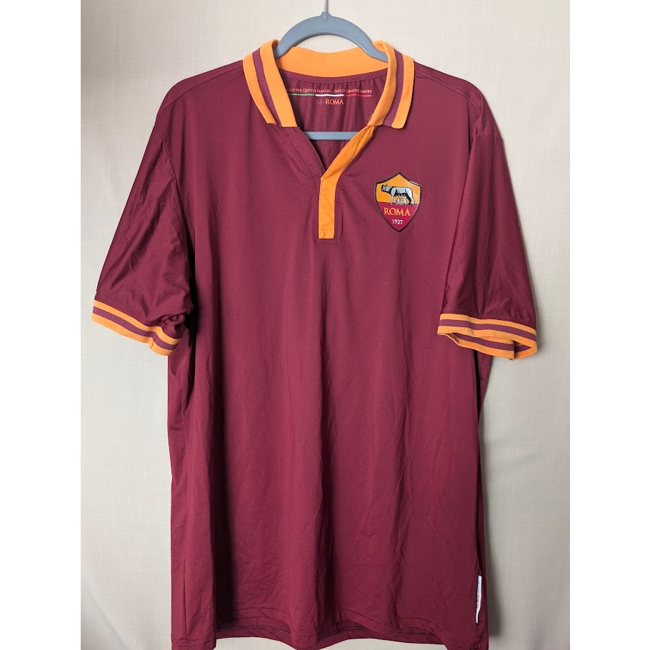 AS Roma 2013-14 Home Michael Bradley Jersey Mens XL Serie A Fully Patched Rare