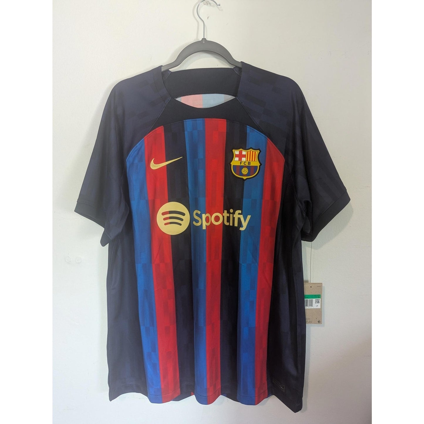 FC Barcelona 2022-23 Home Lamine Yamal Jersey - Men's XL - NWT