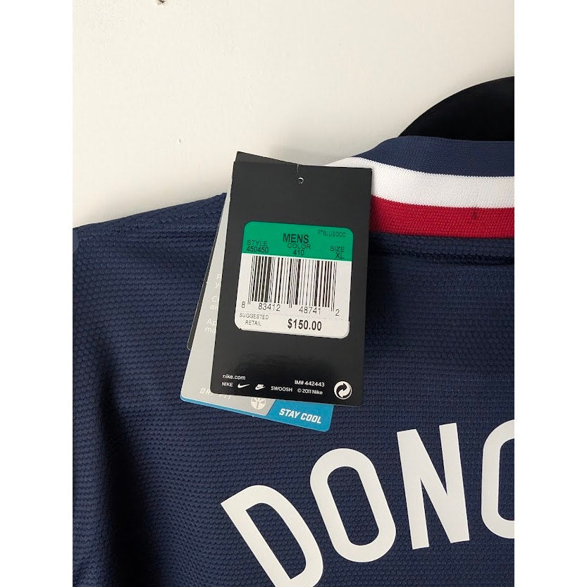 USA 2012 Away Landon Donovan Jersey NWT Men's XL Authentic Player Version
