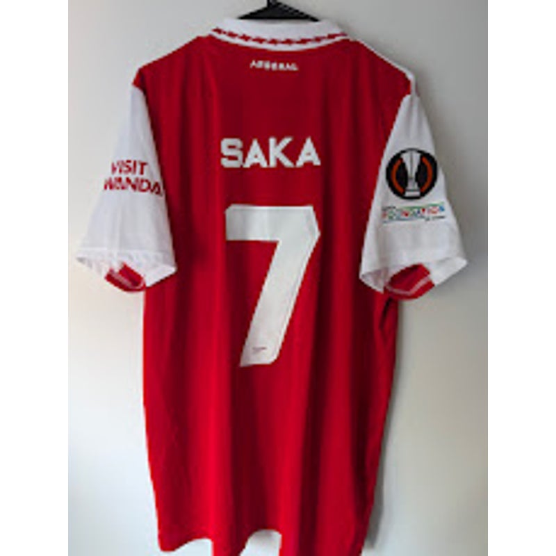 Arsenal 2022-23 home Saka authentic jersey - photo 2