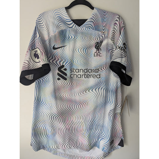 Liverpool 2022-23 Away Mohamed Salah #11 Jersey Mens Large Nike Dri FIT ADV Authentic NWT EPL Fully Patched