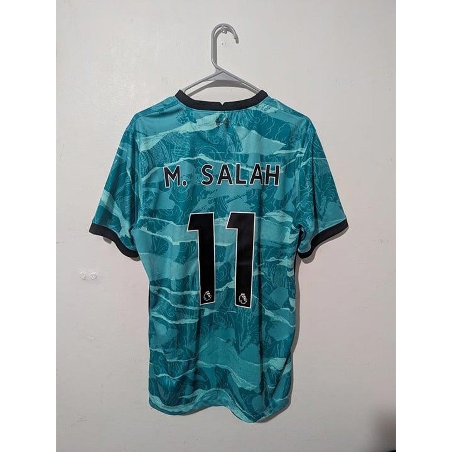 Liverpool 2020-21 Away Mohamed Salah Jersey - Men's Large