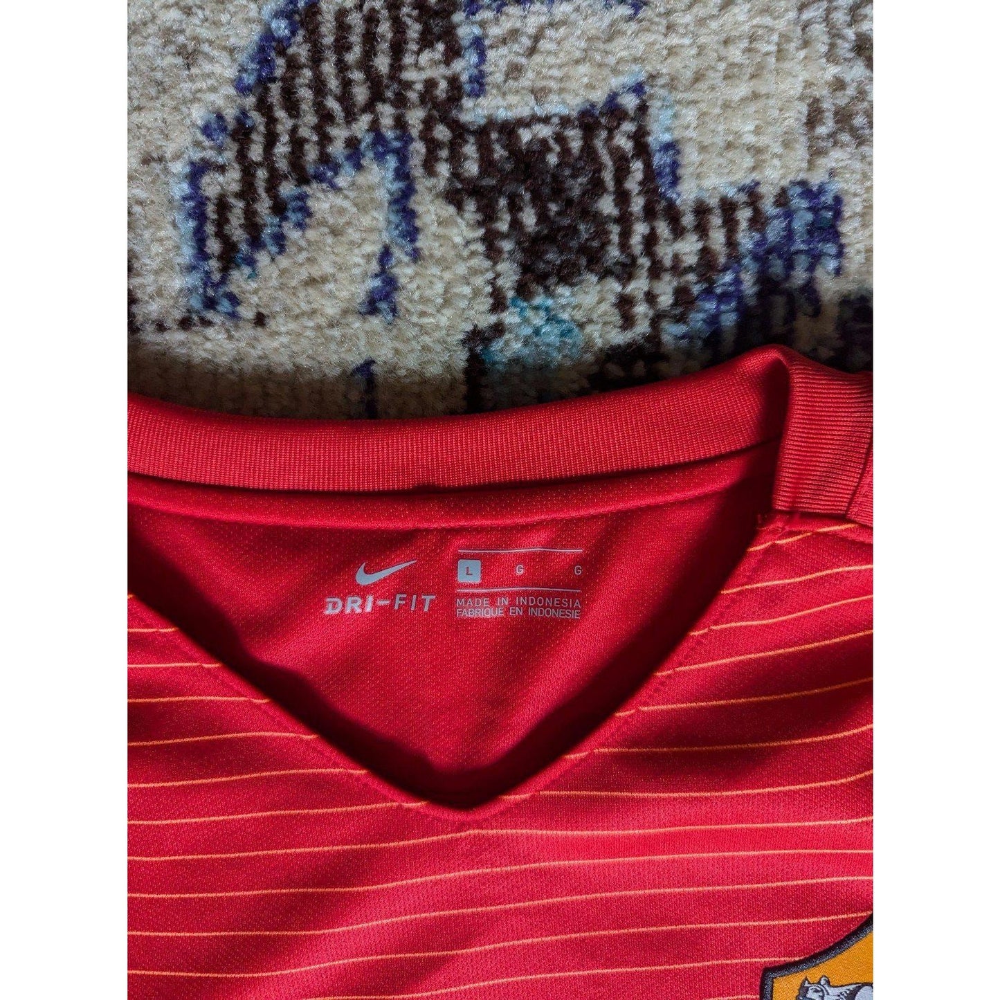 AS Roma 2016-17 Third Francesco Totti Jersey - Men's Large