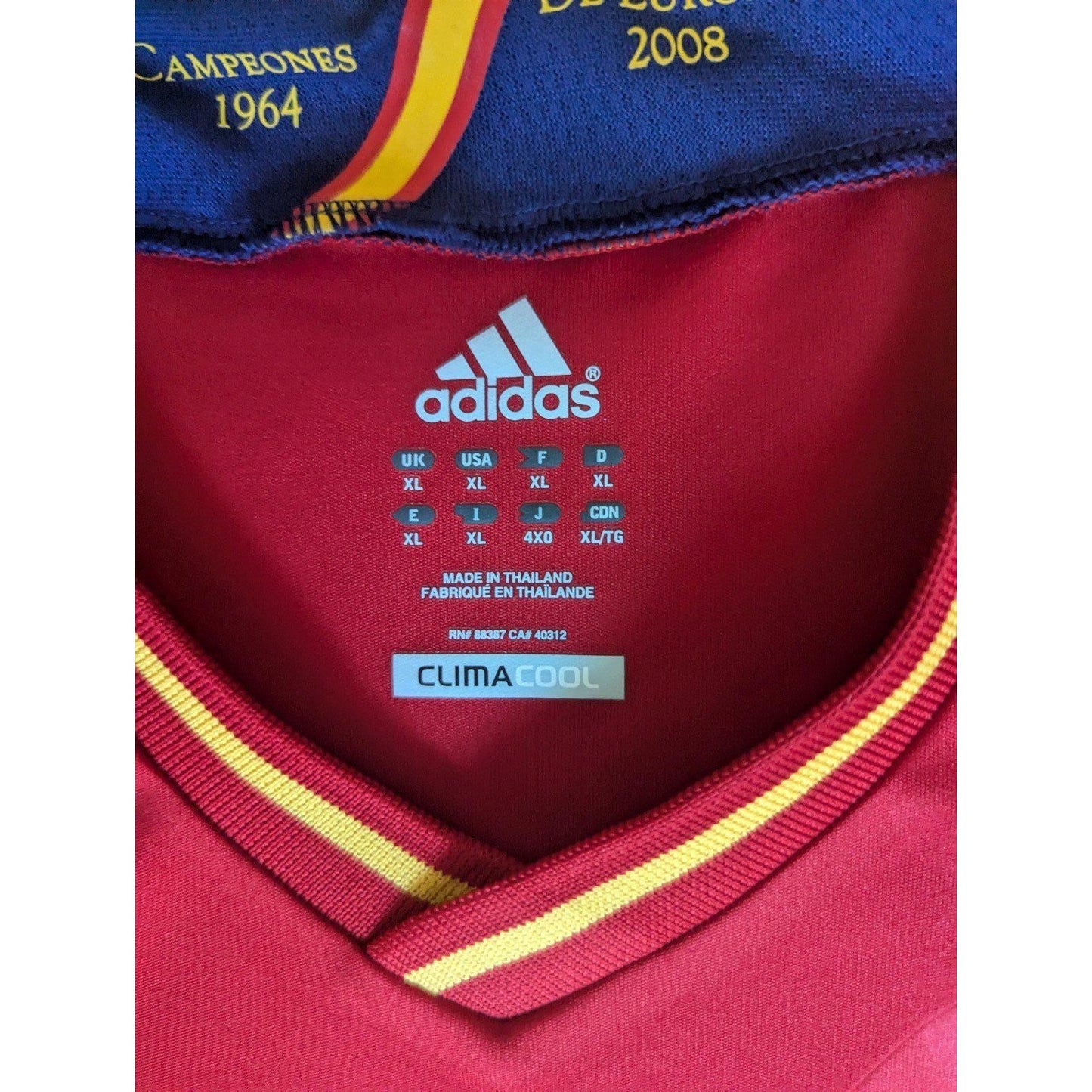 2012 Spain Home Andres Iniesta Jersey