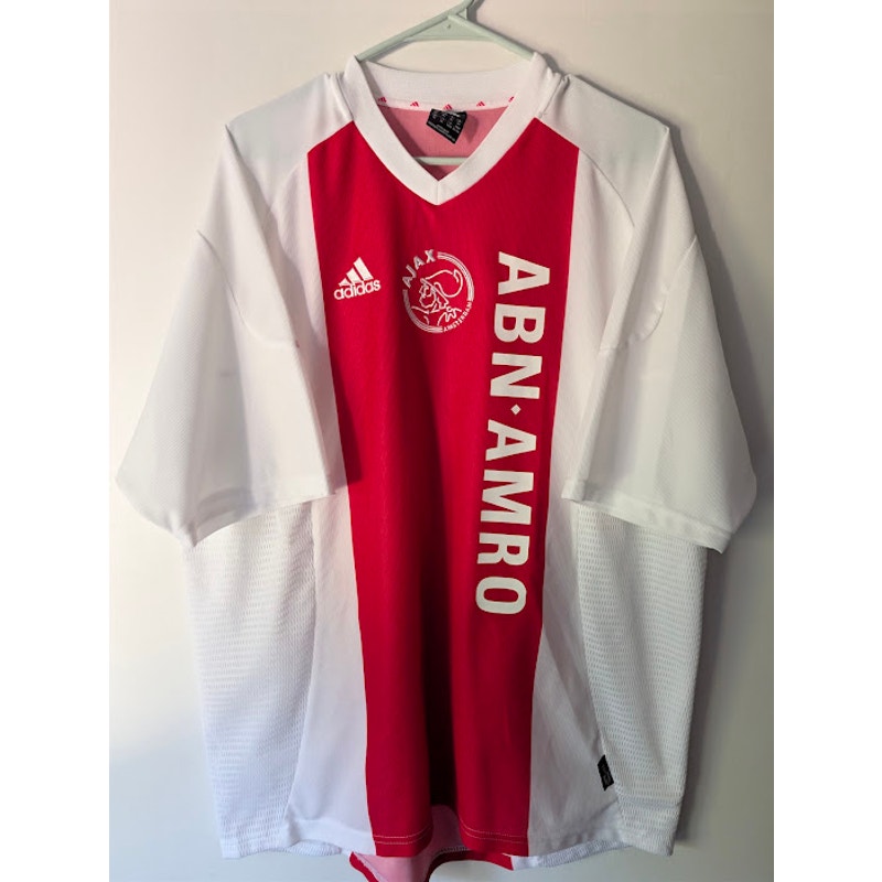Ajax 2002-03 Home Zlatan Ibrahimovic #9 Jersey Mens XL adidas Vintage ABN AMRO