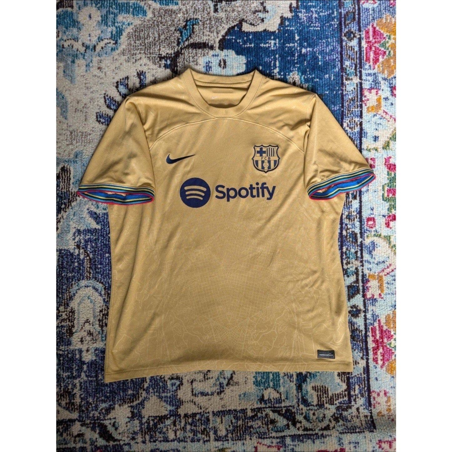 FC Barcelona 2022-23 Away Raphinha Jersey - Men's XL