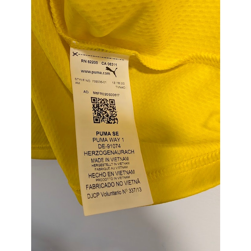 Dortmund 2021-22 home Bellingham jersey - photo 4