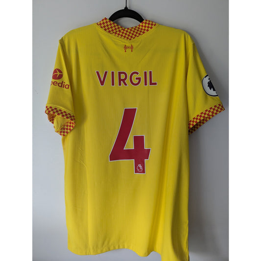 Liverpool 2021-22 Third Virgil Van Dijk Jersey | Men's XL | NWT | Nike ADV Version