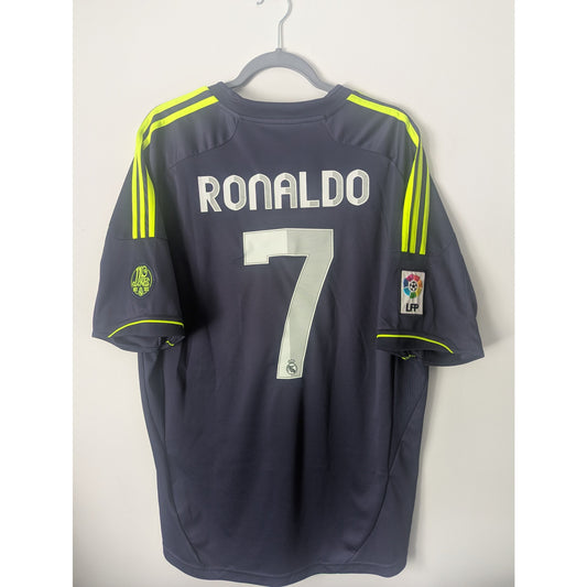 Real Madrid 2012-13 Away Ronaldo Jersey - Men's XL