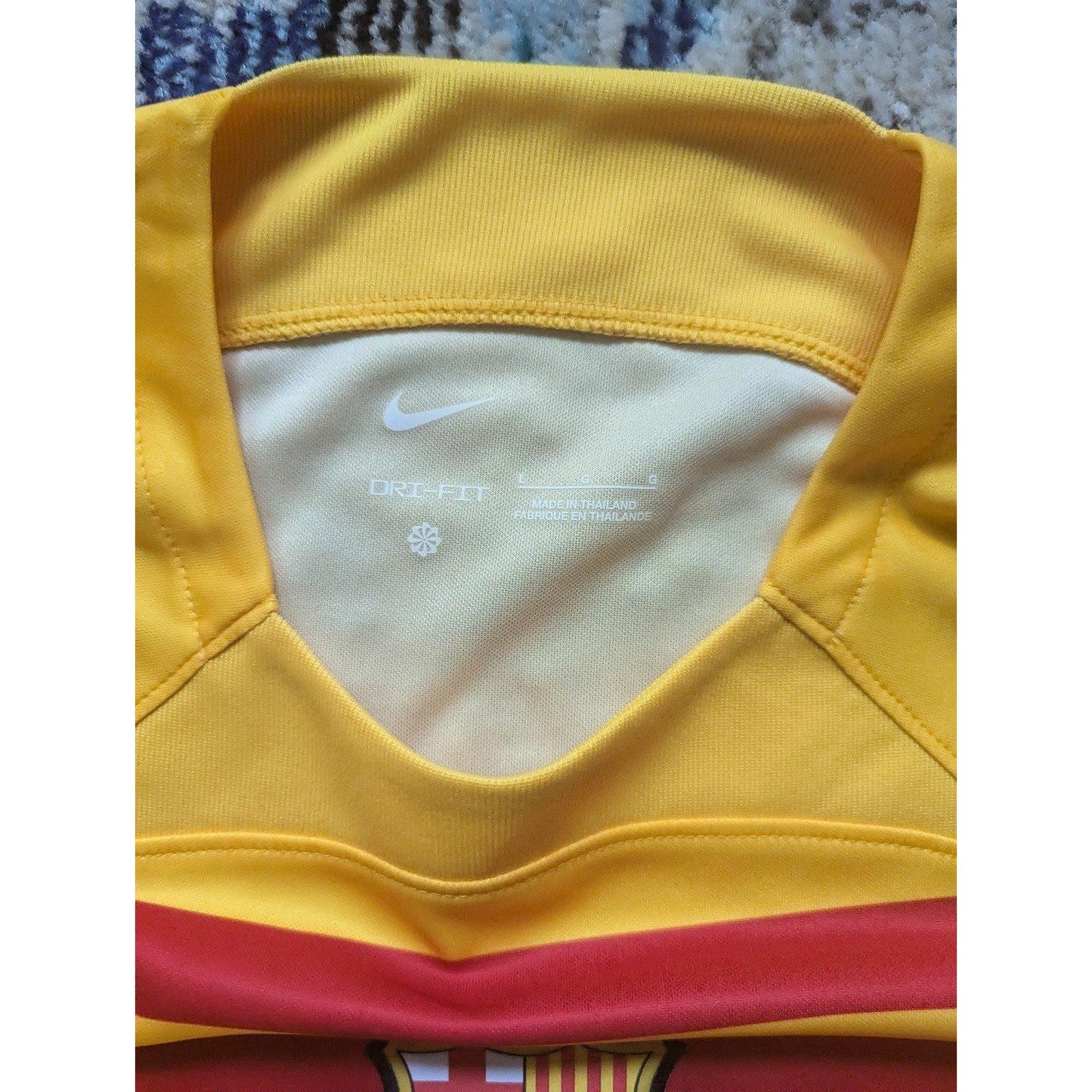 FC Barcelona 2023-24 Lamine Yamal #27 Away Jersey Men’s L NWT – Authentic Nike Kit