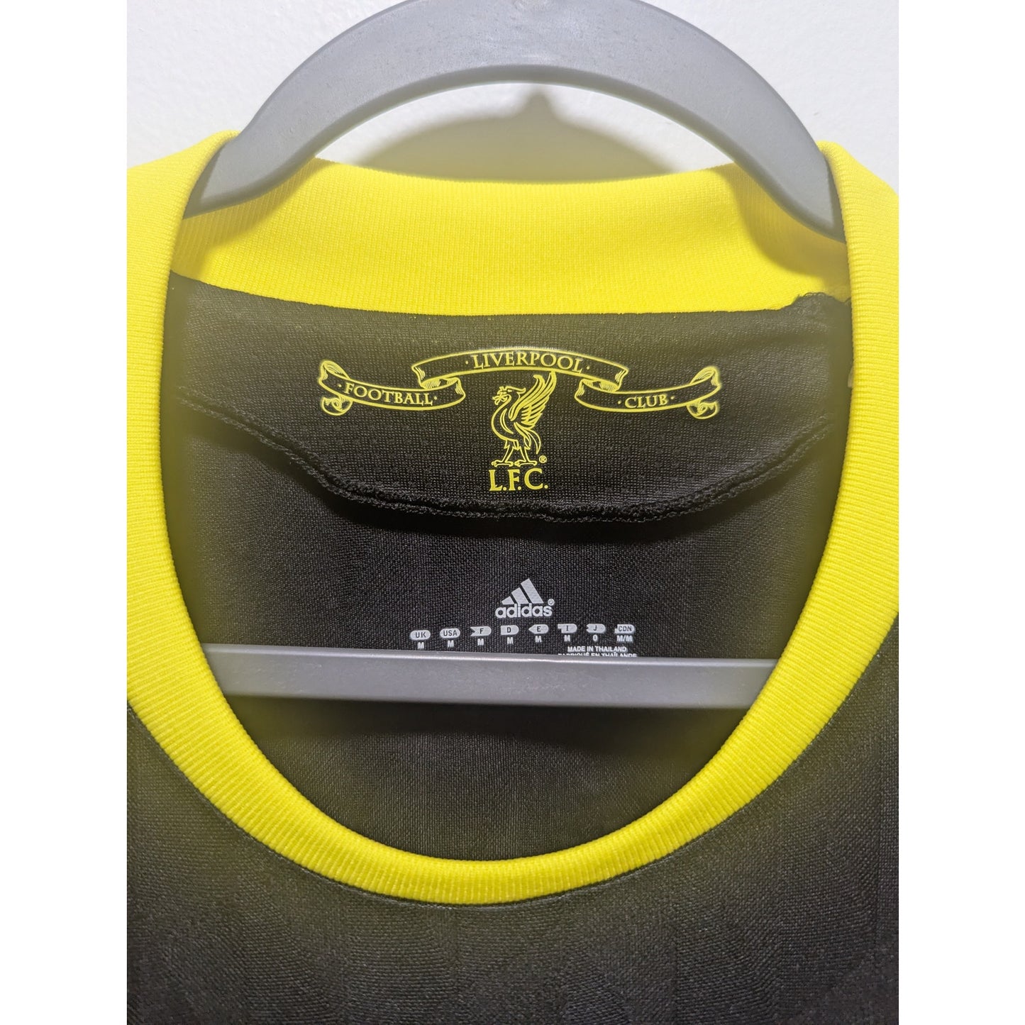 Liverpool 2010-11 Third Dirk Kuyt Jersey LS Men's Medium Authentic Adidas Kit