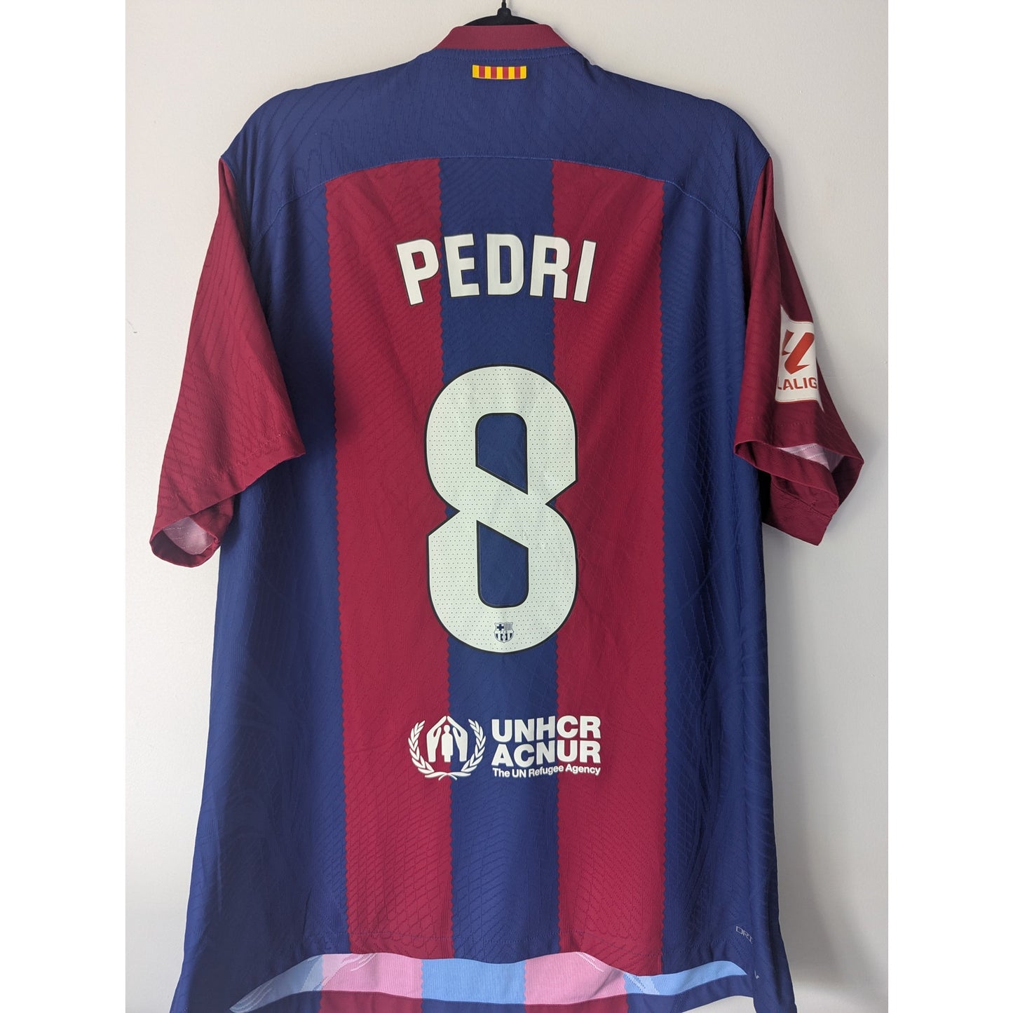 FC Barcelona 2023-24 Home Pedri Jersey Men's XXL Authentic Nike ADV Kit