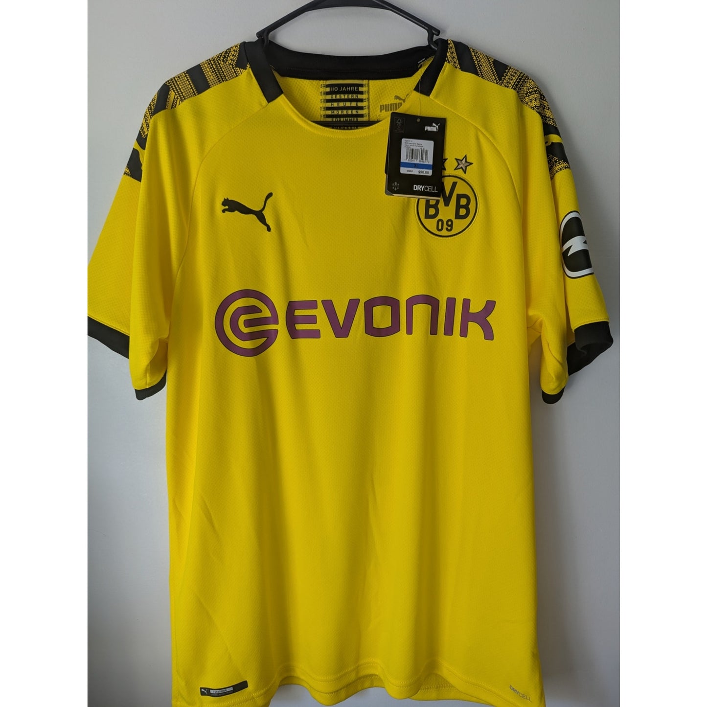 Borussia Dortmund 2019-20 Home Erling Haaland Jersey - Men's XL - NWT