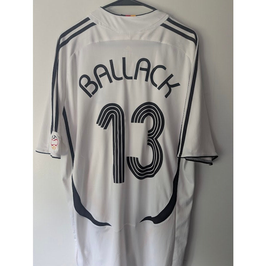 Germany 2006 Home Michael Ballack Jersey Men’s XL Adidas World Cup Soccer Shirt