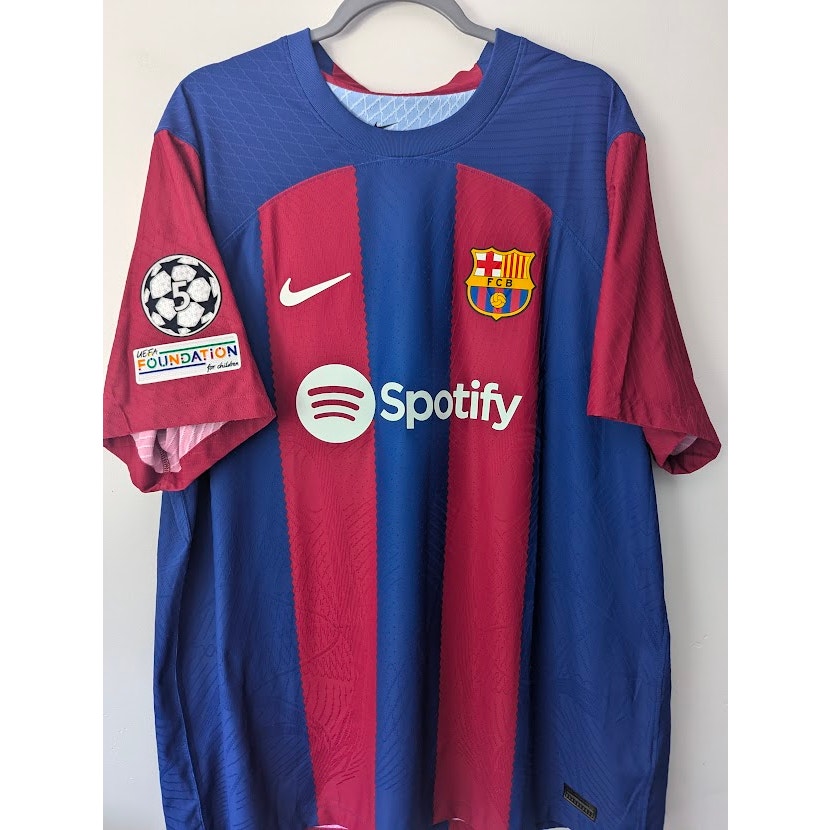 FC Barcelona 2023-24 Pedri Home Jersey Men’s XXL Nike ADV Player Version UCL Shirt