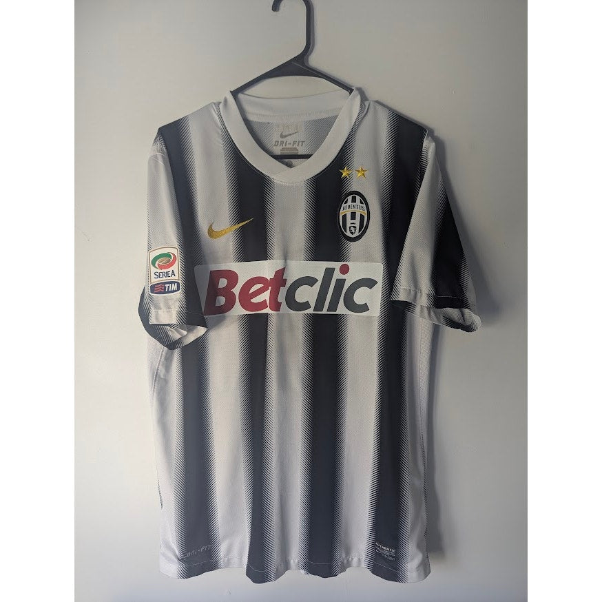 Juventus 2011–12 Home Pirlo Authentic Jersey – Men’s Large | Serie A Patched Nike Shirt