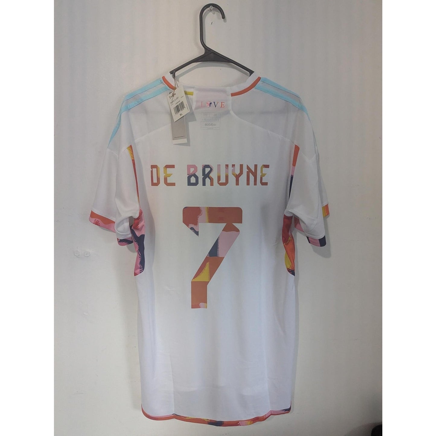 Belgium 2022 Away Kevin De Bruyne Jersey - Men's XL - NWT
